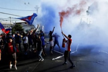 El espectacular ambiente en las tribunas del Nacional
