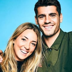 Morata y su mujer, día de compras para su bebé
