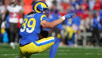 Durante la final de la Conferencia Nacional, Tyler Higbee sufrió una lesión de rodilla que lo dejó sin la oportunidad de disputar el Super Bowl LVI.