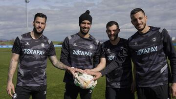 Edgar, Pacheco, Rioja y Joselu