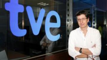 Juan Carlos Rivero posa para AS en Torrespaña.