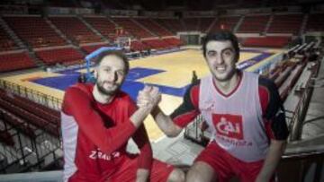 Sanikidze y Sermadini, la fuerza georgiana del CAI Zaragoza.