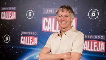 MADRID, SPAIN - MARCH 24: Jesus Calleja attends the “Universo Calleja” photocall at Mediaset España Studios on March 24, 2025 in Madrid, Spain. (Photo by Juan Naharro Giménez)