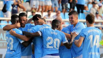 Ibiza 1 - M¨¢laga 1: resumen, resultado y goles