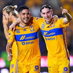 Tigres (5-2) Necaxa: Goles, resumen y resultado