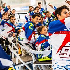 Márquez tutela a 20 jóvenes en el II Allianz Junior Motor Camp