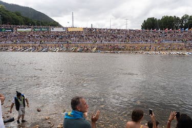Todo preparado en Arriondas para la 87ª edición del Descenso Internacional del Sella.