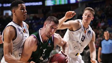 Rubén Guerrero ante el Andorra.