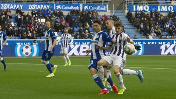Ximo Navarro, en un partido con el Alavés.