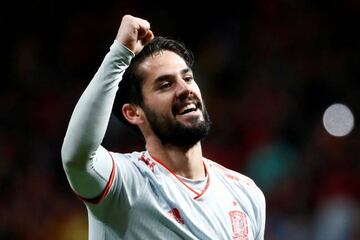 Star of the show Isco grabbed a hat-trick at the Wanda.