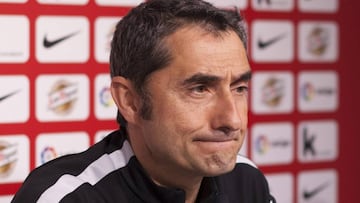 Valverde en sala de prensa