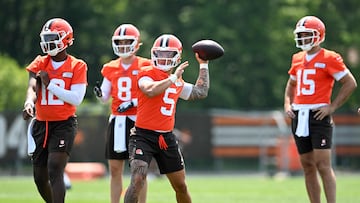 At the Cleveland Browns, a number of quarterbacks have their sights set on the starting spot in September’s NFL season opener.
