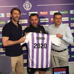 Sergio se muestra "agradecido" por la confianza del club
