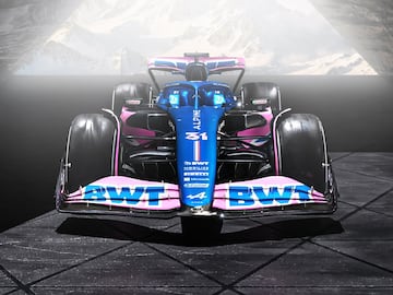 La escudería francesa ha presentado su nuevo A523 que pilotarán Pierre Gasly y Esteban Ocon.