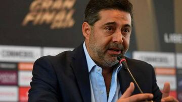 Angelici: "Los jugadores de Boca no estaban al 100%"