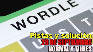 Wordle 28 septiembre solución problema