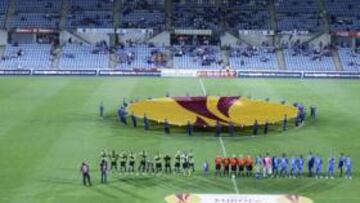 <b>DESOLADOR. </b>Sólo 2.000 aficionados fueron a ver al Odense.