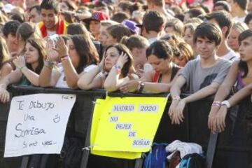 Las imágenes de la concentración de la Puerta de Alcalá