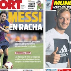 Rakitic, ambicioso como Messi: "Hay hambre de Champions"