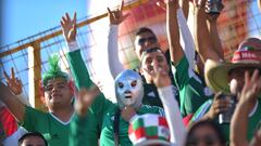 Action photo of action during the match Mexico vs Trinidad and Tobago, corresponding to the Final Hexagonal during the CONCACAF Qualifying rounds for the 2018 FIFA World Cup Russia, at Alfonso Lastras Stadium
 
 Foto de accion durante el partido Mexico vs Trinidad y Tobago, correspondiente al Hexagonal Final durante las Eliminatorias de la CONCACAF rumbo a la Copa Mundial de la FIFA Rusia 2018, en el Estadio Alfonso Lastras, en la foto: Fans
 
 
 06/10/2017/MEXSPORT/Isaac Ortiz.