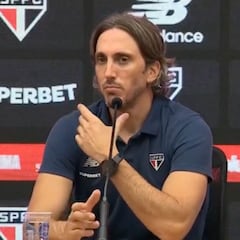 Zubeldía se incomoda cuando le preguntan por James