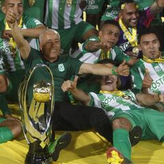 Nacional deja atrás un año difícil con el título de Copa Águila