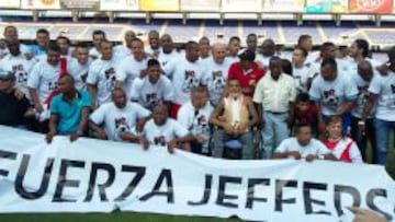 Cerca de 8.000 personas asistieron al partido benéfico para hacer un aporte económico a Jéfferson Herrera.