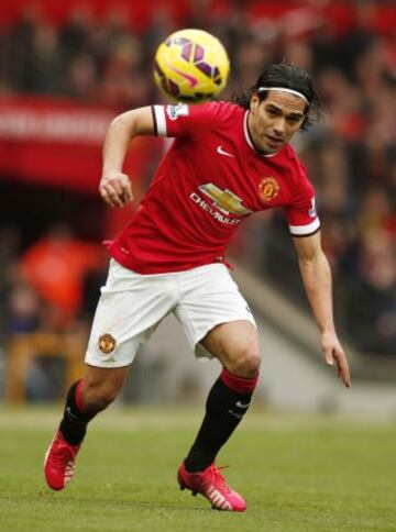 El delantero colombiano fue titular en el Manchester United ante el Sunderland.