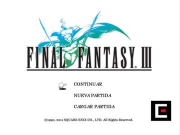 Captura de pantalla - Final Fantasy III (IPHO)