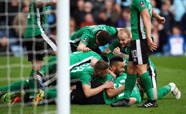 Non-league Lincoln City make FA Cup history at Burnley