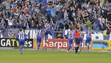 22/05/16 PARTIDO SEGUNDA DIVISION
ALAVES - PONFERRADINA
PRIMER GOL LAGUARDIA 1-0 ALEGRIA