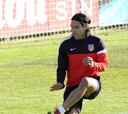 Falcao no se entrena con el grupo a dos días del partido