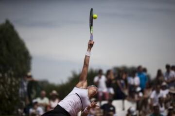 Paula Ormaechea disputa el duelo en Buenos Aires ante la norteamericana  Coco Vandeweghe 