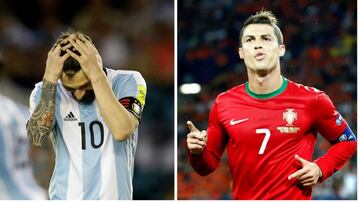 ¿Messi menos famoso que Cristiano Ronaldo?