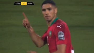 Locura total de Achraf para poner la Copa de África en el foco mundial