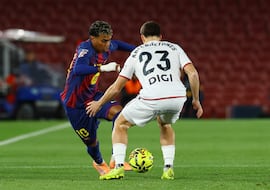 Osasuna se cansó de Lamine: “Eso no, así no”