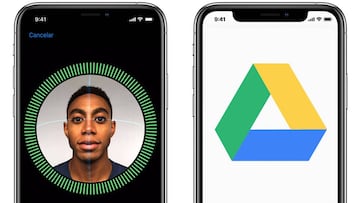 Cómo usar Face ID para entrar en Google Drive