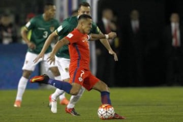 Chile vs. Bolivia en imágenes