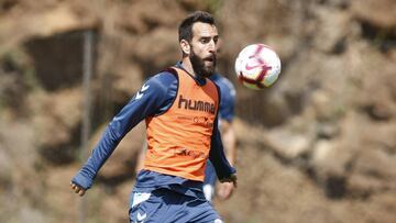 Carlos Ruiz con el Tenerife.