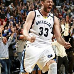 Gasol y Randolph recuperan su poderío y ganan los Grizzlies