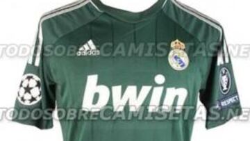 Esta es la camiseta verde.