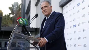 JAVIER TEBAS PRESIDENTE DE LA LIGA