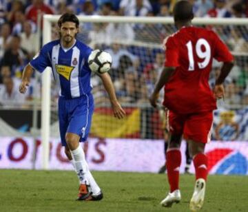 El día de la inauguración del Estadio Cornellá-El Prat jugó un partido amistoso contra el Liverpool.