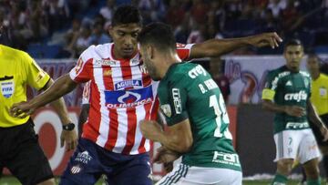 Junior de Barranquilla y Palmeiras se vuelven a enfrentar en la Copa Libertadores