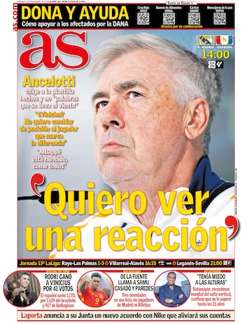 Las portadas de AS de noviembre