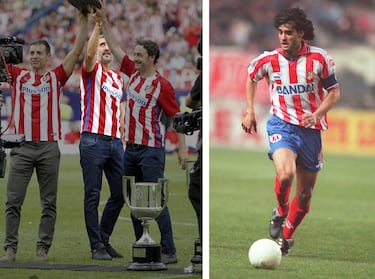 El antes y el después de los veteranos del Atleti
