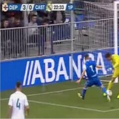 Pierde 3-0 y Luca Zidane se marca la 'croqueta' de Iniesta: Cuando lo vea su padre...