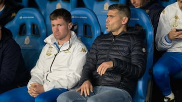 Antonio Hidalgo analizó el partido ante el Mallorca.