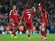 Florian Wirtz thought he’d scored his first goal for Liverpool only to listed as an own goal in another uninspiring team performance at Anfield.