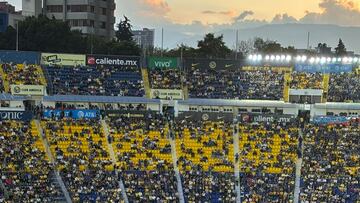Estos son los huecos que se presentan en el Estadio de la Ciudad de los Deportes.
